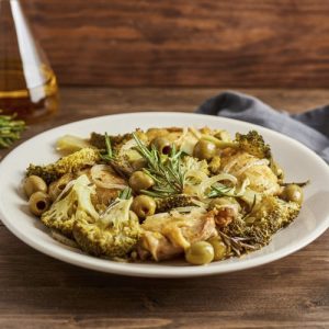 Dutch Oven Mediterranean Chicken Thighs