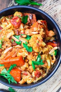  Turmeric Roasted Cauliflower and Chickpea Stew