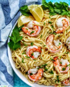 Instant Pot Shrimp Scampi Pasta