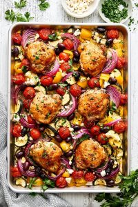 Greek Sheet Pan Chicken