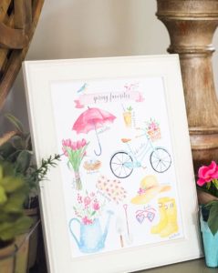 Frame a Seasonal Print