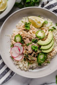 . Slow Cooker Chicken Chile Verde