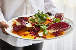 Radicchio, orange and fennel salad