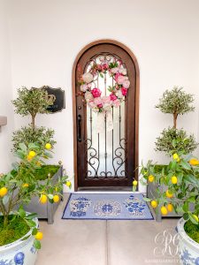 Vibrant Spring Porch + Outdoor Decor
