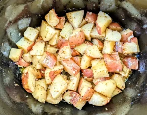 Slow Cooker Greek Lemon Potatoes