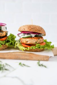 Juicy Air Fryer Turkey Burgers