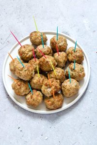 Air Fryer Turkey Meatballs 