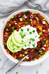 crockpot protein chili