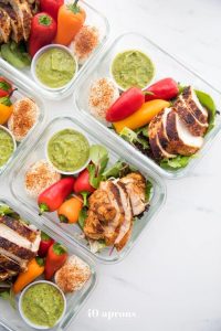 Healthy Mexican Chicken Meal Prep (Whole30, Paleo, Keto)