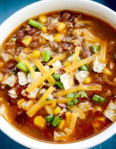 Weight Watchers Slow Cooker Taco Soup