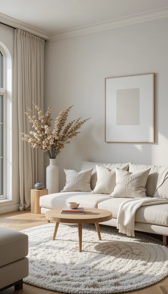 Minimalism doesn’t mean stripping away all personality—it’s about being intentional with what you display. Choose a few meaningful decor items, such as a favorite ceramic vase, a handmade sculpture, or a travel souvenir that sparks joy. Keeping decor minimal but personal allows your space to feel warm and lived-in without feeling cluttered. The goal is to create a room that feels like a reflection of you while maintaining its serene simplicity.