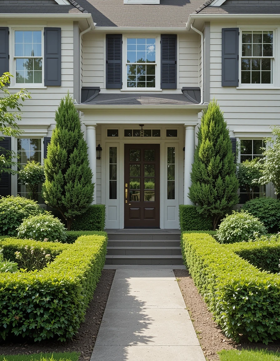 Verdant Green Edge with Layered Hedges