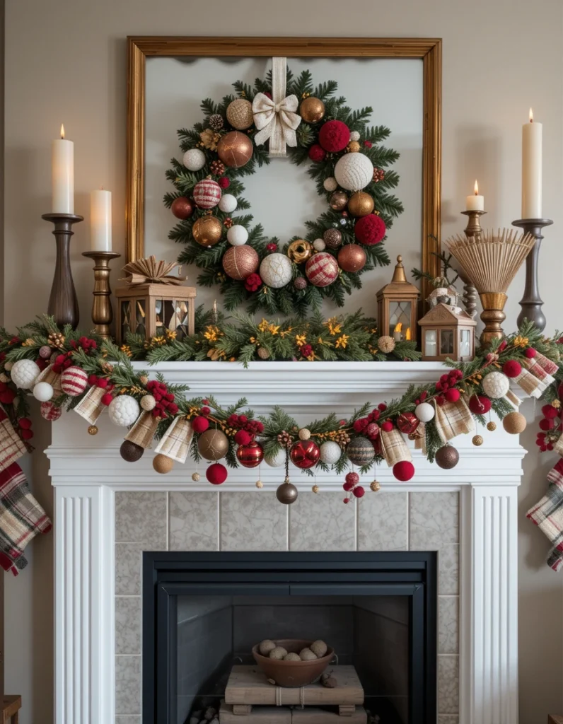 Textured Fabric Garland