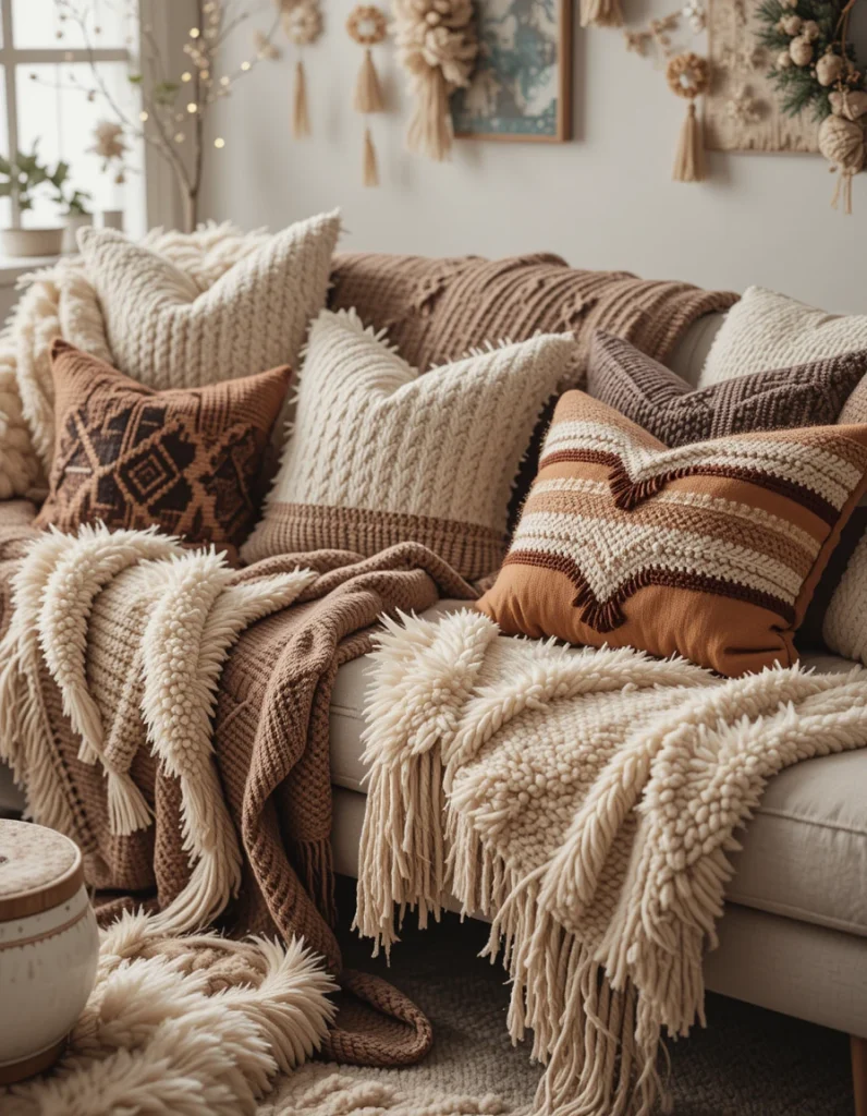 Layered Textiles for Cozy Corners