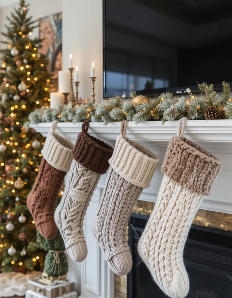 Cozy Knit Stockings