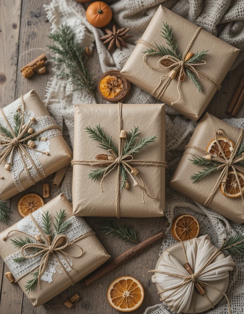 Eco-Friendly Wrapping Station