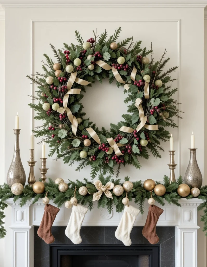 Oversized Wreath Centerpiece