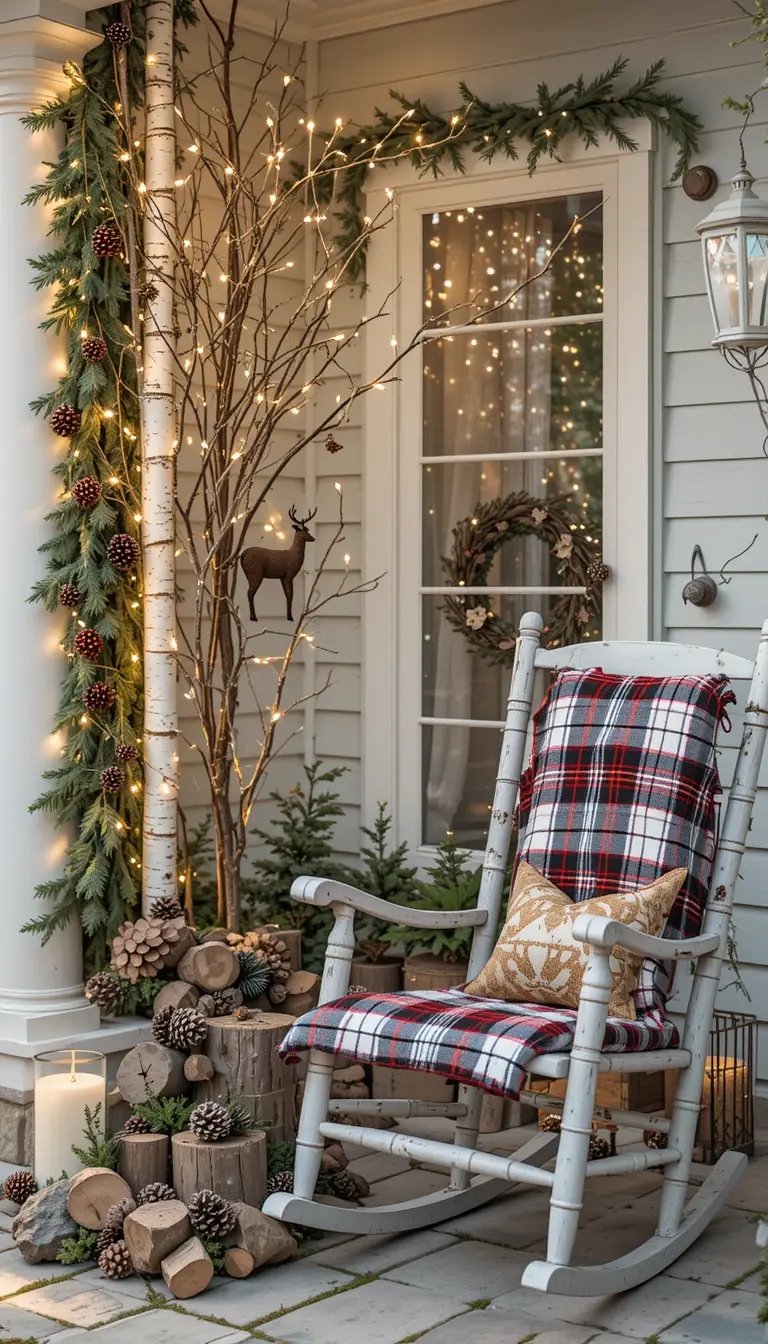 25 Unique Christmas Front Porch Decorations That’ll Make Spirits Bright