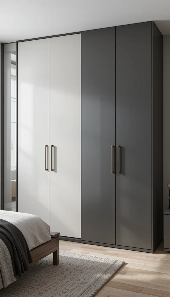Handleless Matte Finish Wardrobe
