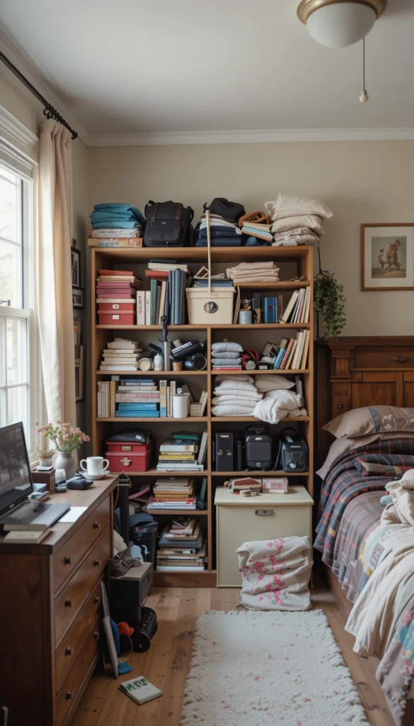 Keeping things “just in case” fills bedrooms with unused stuff. Most of these items never actually get used. Trust that you can replace something if you truly need it. Holding onto unnecessary items creates constant low-level stress. Space is more valuable than hypothetical future use.