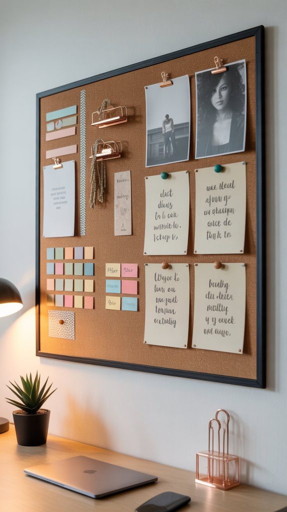 Creative Wall-Mounted Bulletin Boards