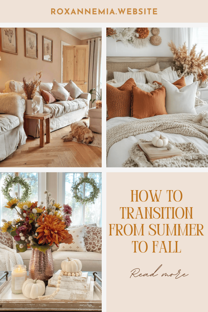 How to Transition Your Home Decor From Summer to Fall 