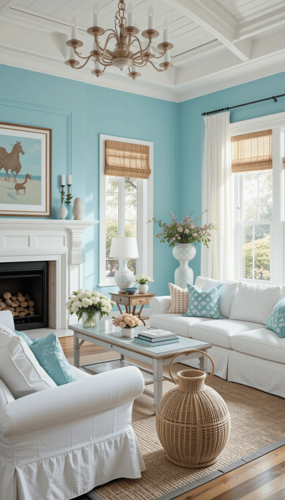 Tiffany Blue Wall Paint for a Fresh Backdrop