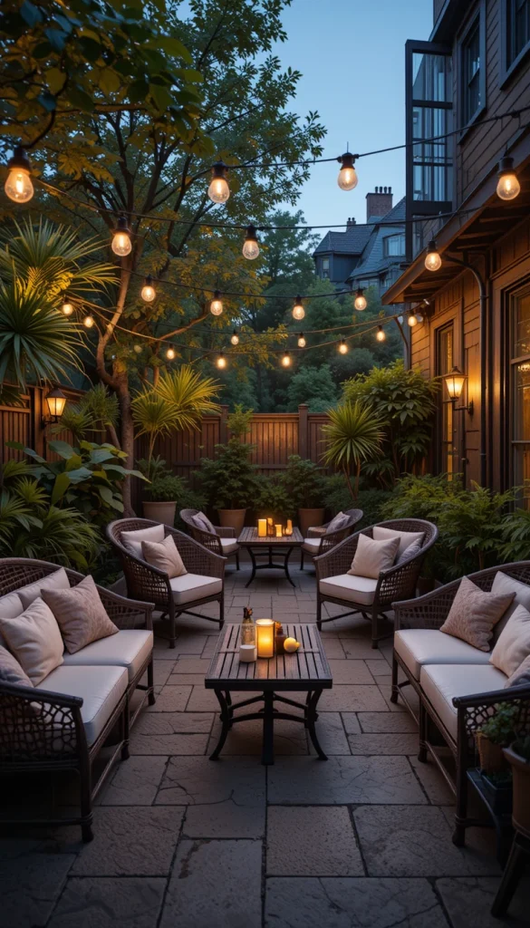 Finish With Lighting-Focused Seating