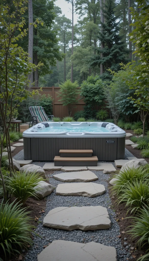 Destination Jacuzzi With Pathway Access