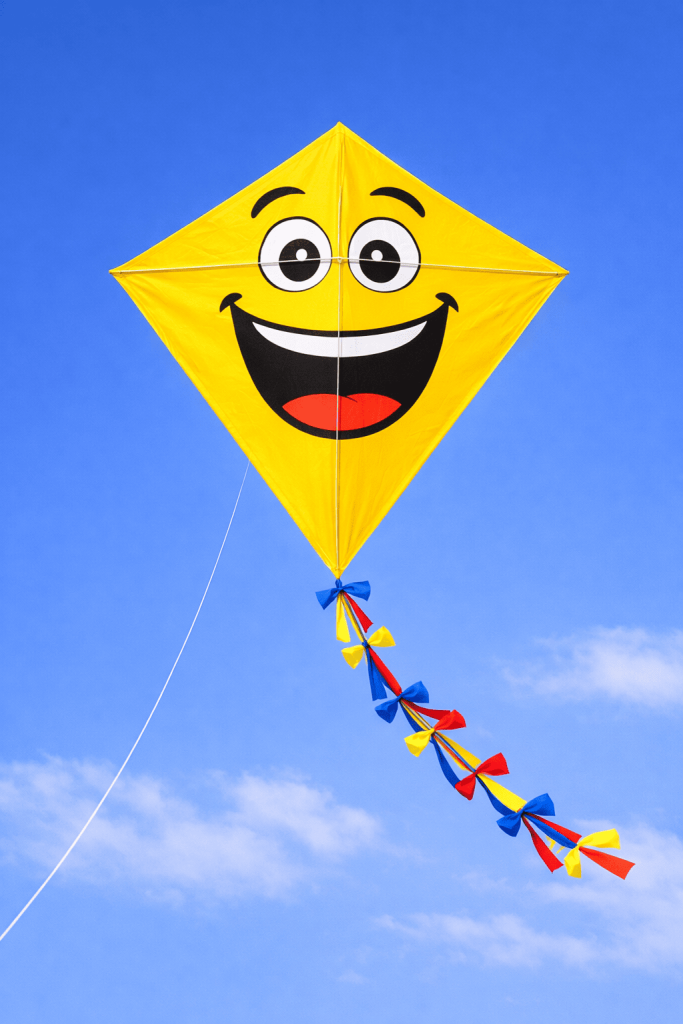 Smiley Face Emotion Kite
