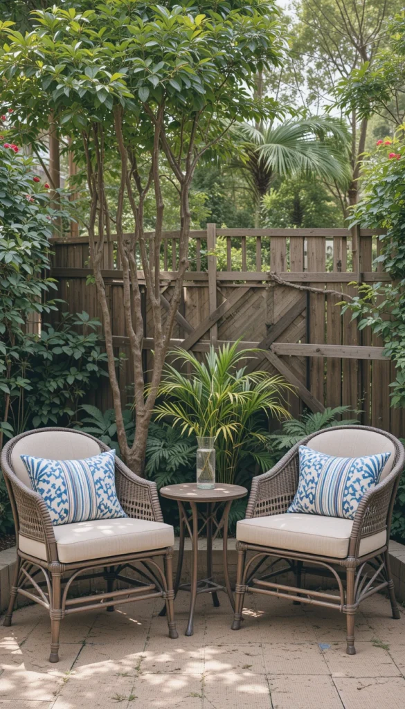 Create an Intimate Two-Chair Setup