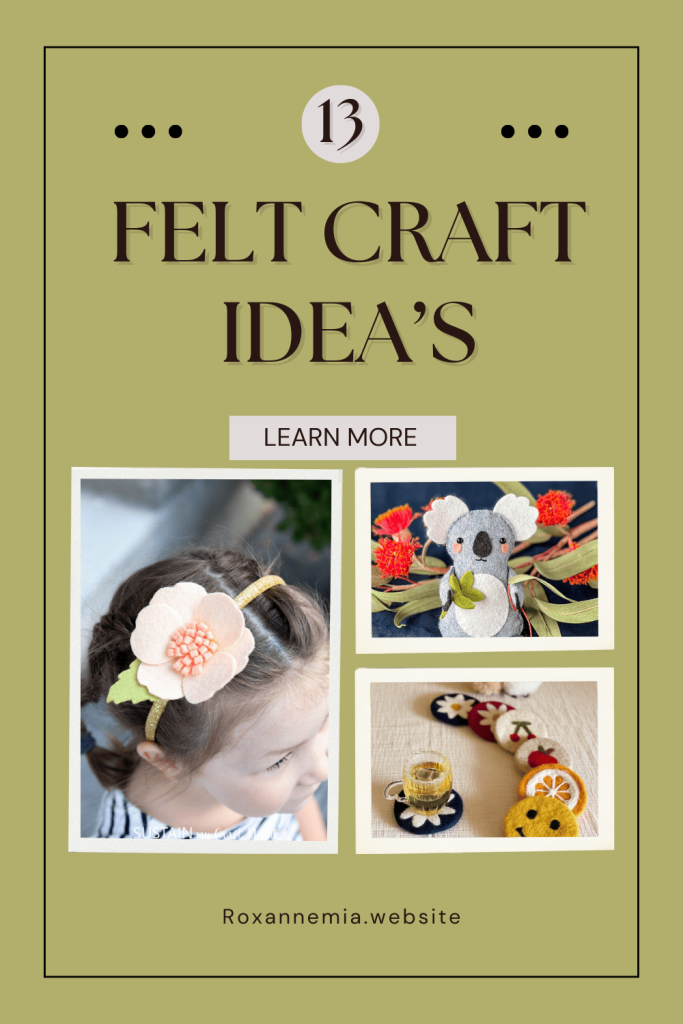 Felt Craft Ideas
