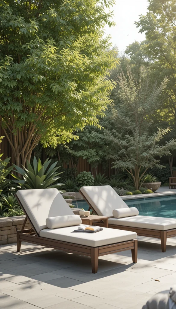 Create a Lounge Zone With Chaise Chairs