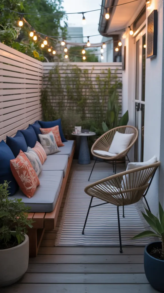 Use Benches to Maximize Small Spaces