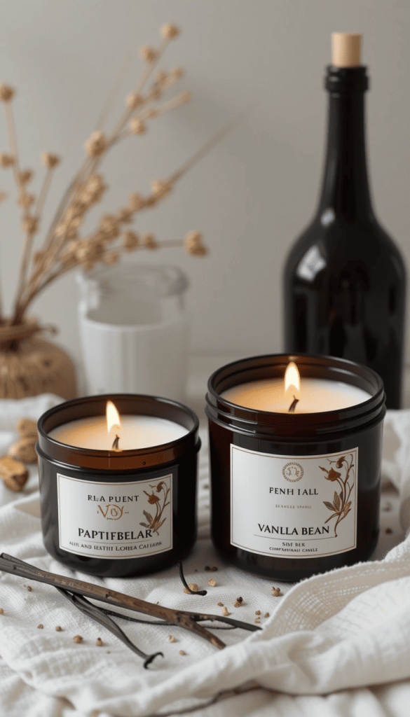 Vanilla bean candles 
