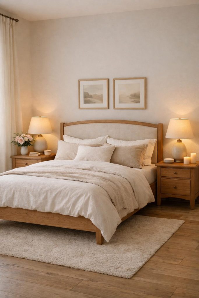 Moody romantic bedroom 