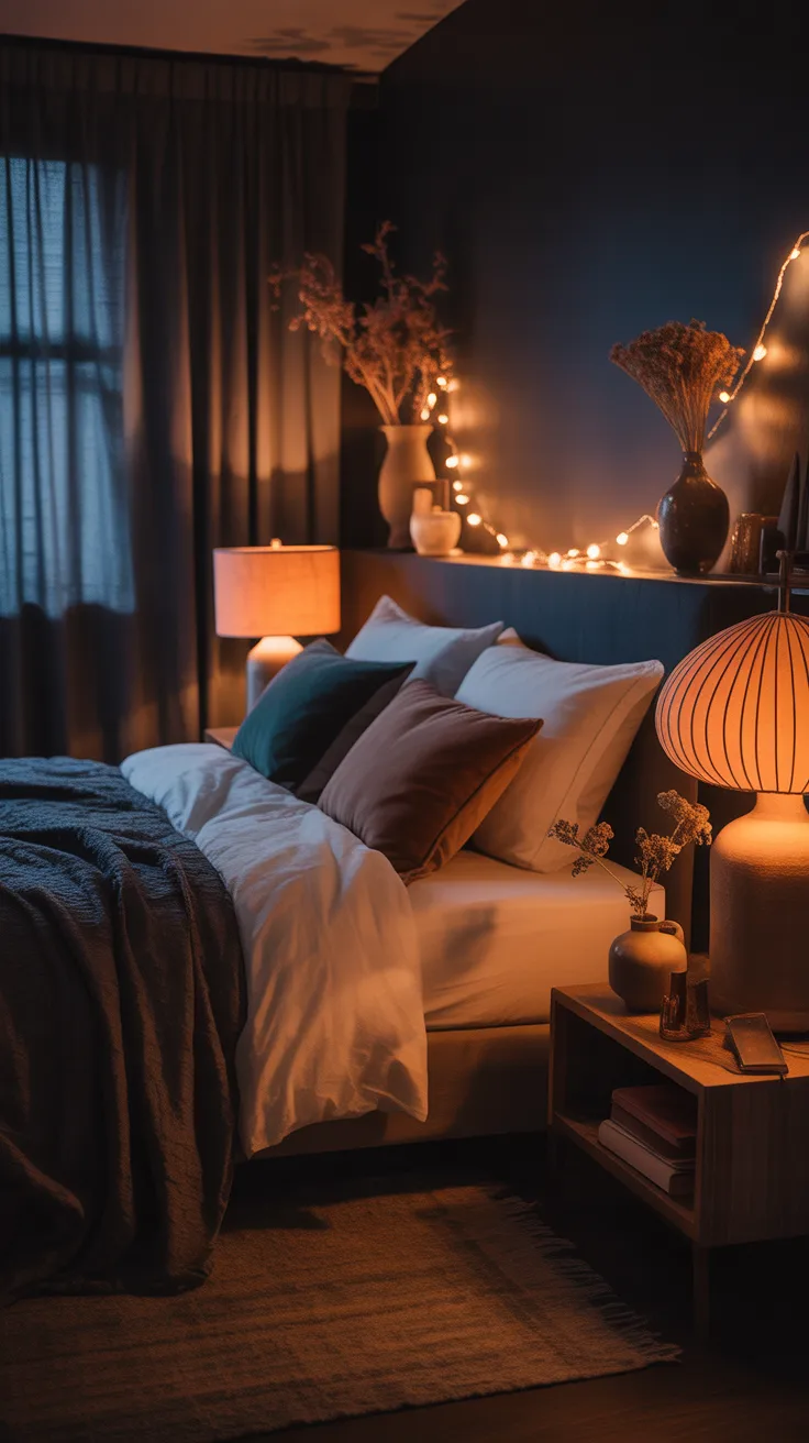 How to Style a Moody Romantic Bedroom