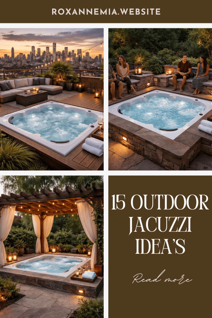 Outdoor Jacuzzi Ideas