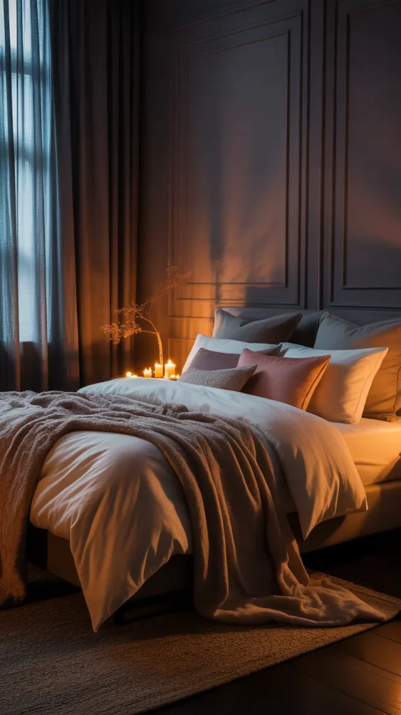 moody romantic bedroom