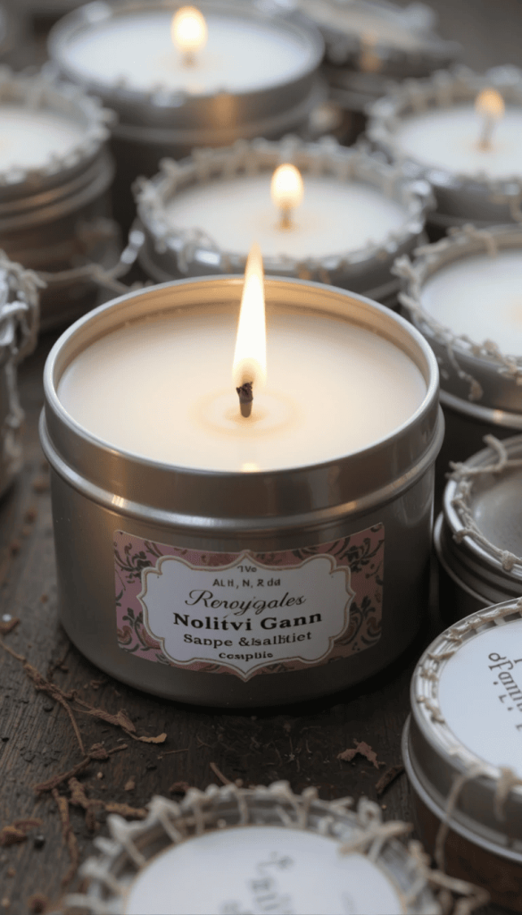 Travel Tin Candles