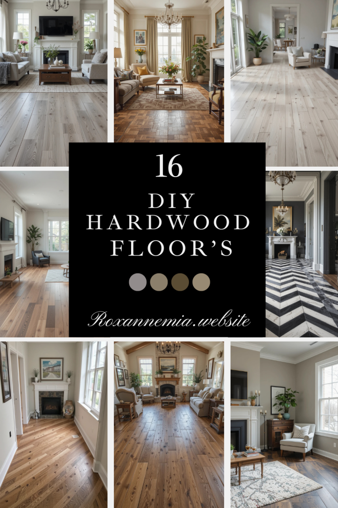 DIY Hardwood Floor Ideas 
