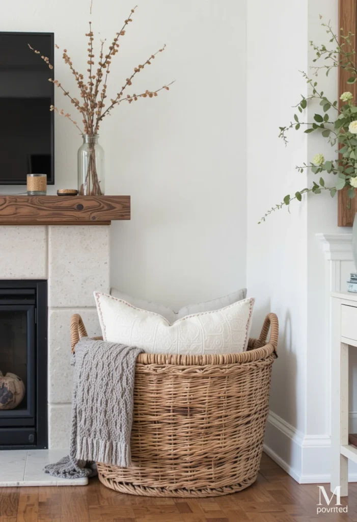 Seasonal Decor Storage Basket