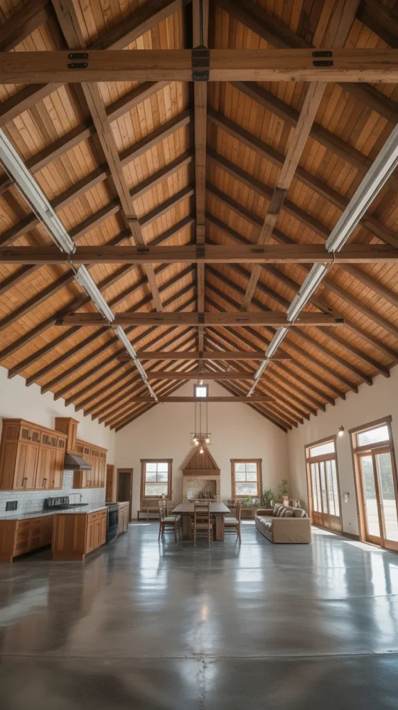 Use Ceiling Treatments to Separate Areas