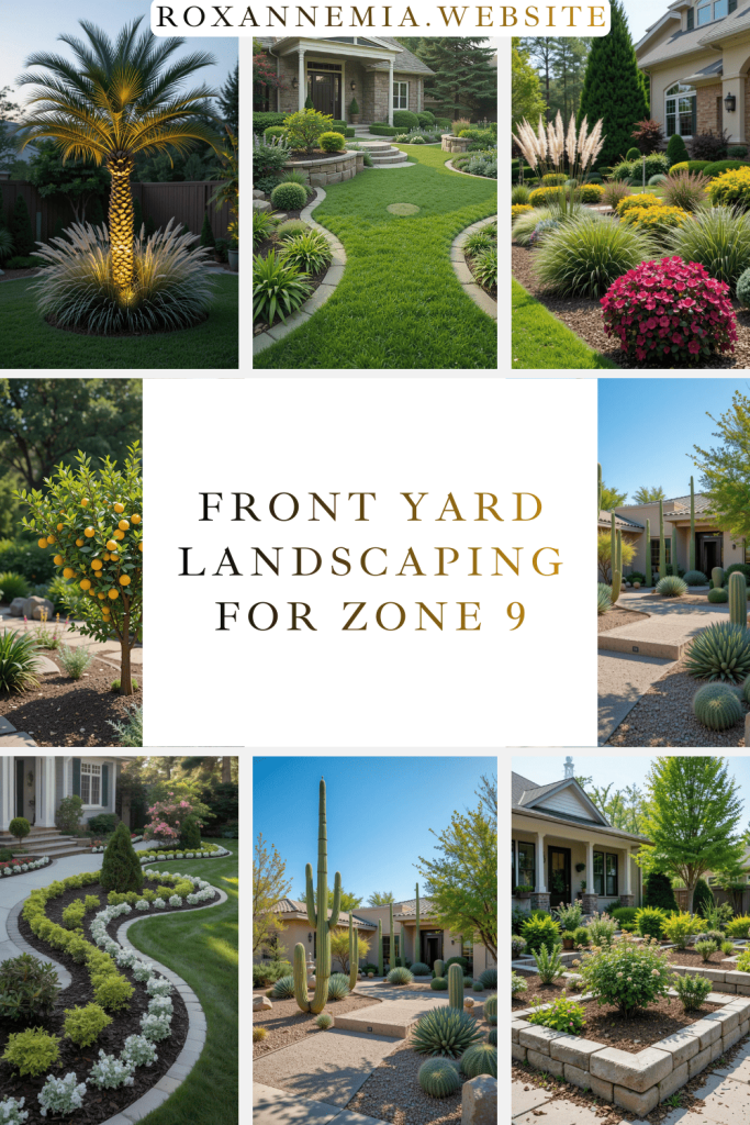 Front Yard Landscaping Ideas for Zone 9