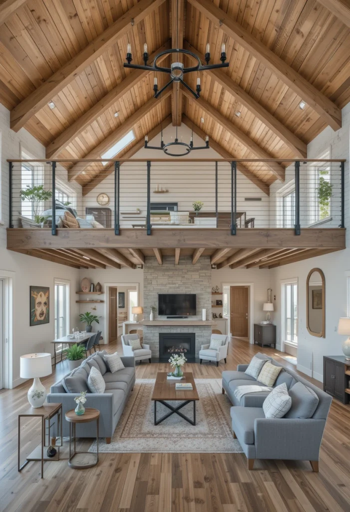 Add Loft Spaces for Visual Interest