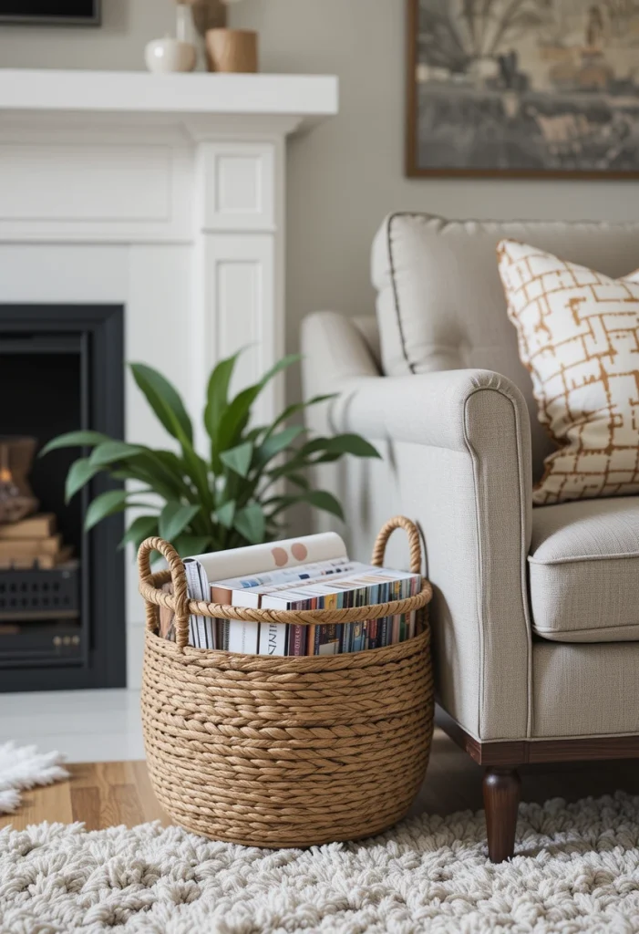 Magazine and Book Catch-All