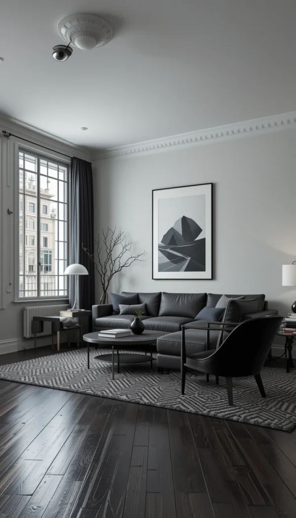 Use Black Accents Sparingly