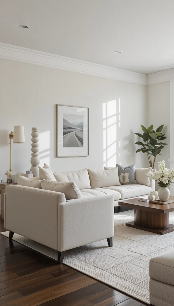Start With a Neutral Minimalist Sofa