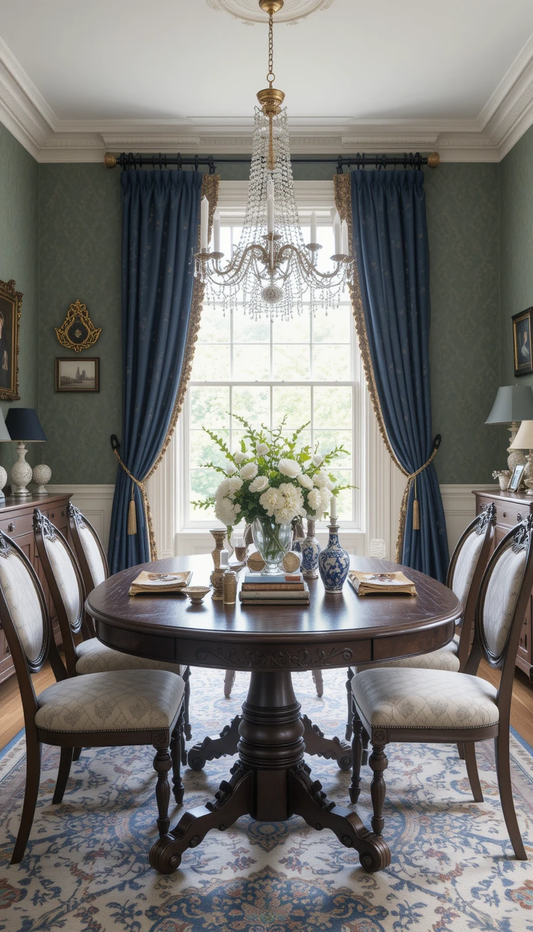 Victorian Dining Room Decor Ideas That Feel Rich, Warm, and Timeless