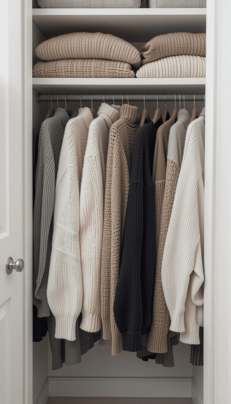 Sweater Storage Solutions That Actually Work (And Don’t Ruin Your Knits)